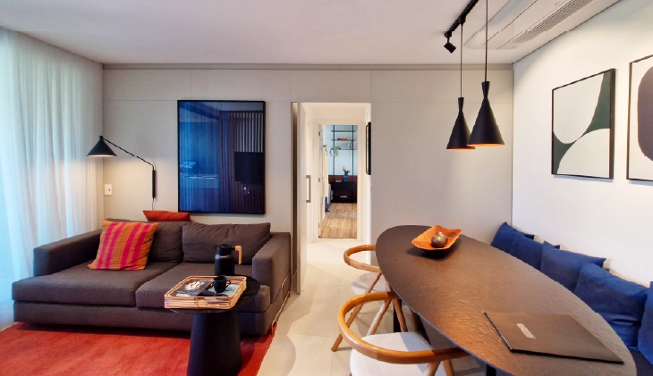 80m², Living