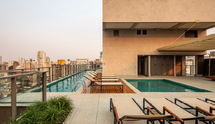 Piscinas no rooftop