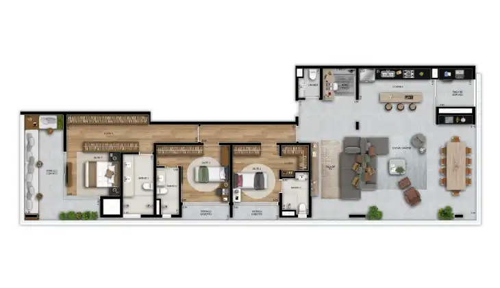 Cazuza 187m²