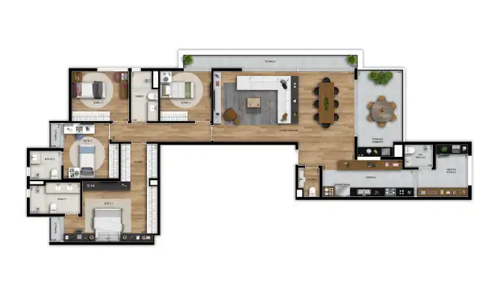 Cazuza 176m²